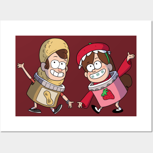 Pines Twins - PB&J Edition Posters and Art